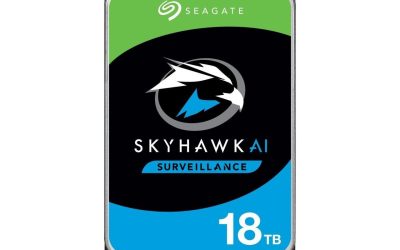 Seagate SkyHawk AI ST18000VE002 18 TB Hard Drive 3.5″ Internal SATA SATA/600
