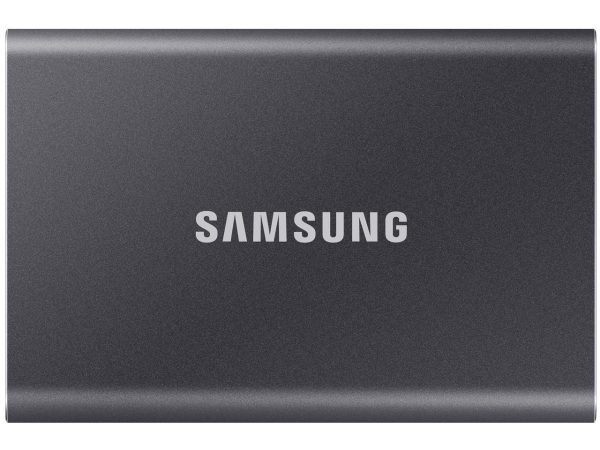 SAMSUNG T7 Portable SSD 1TB  - Up to 1050 MB/s - USB 3.2 Gen 2 External Solid State Drive, Gray (MU-PC1T0T/AM)