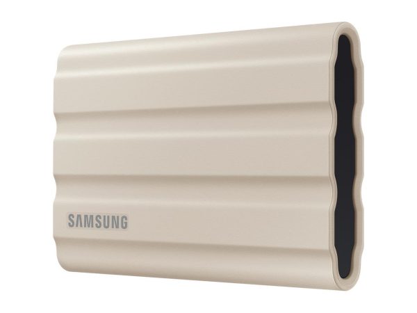 SAMSUNG T7 Shield 2TB USB 3.2 Gen 2 External Solid State Drive MU-PE2T0K/AM (Beige) - Image 2