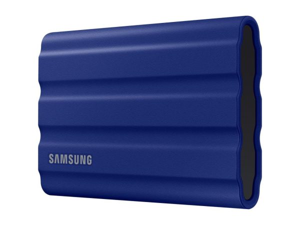 SAMSUNG T7 Shield 1TB USB 3.2 Gen 2 External Solid State Drive MU-PE1T0R/AM (Blue)