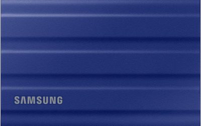 SAMSUNG T7 Shield 2TB USB 3.2 Gen 2 External Solid State Drive MU-PE2T0R/AM (Blue)