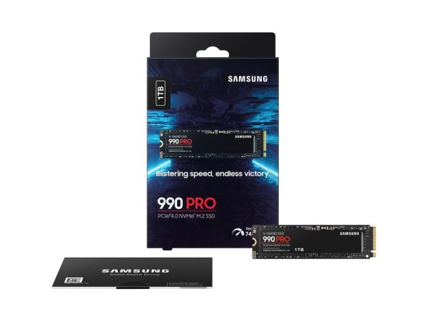 SAMSUNG SSD 990 PRO 1TB, PCIe 4.0 M.2 2280, Seq. Read Speeds Up-to 7,450MB/s (MZ-V9P1T0B/AM) - Image 3