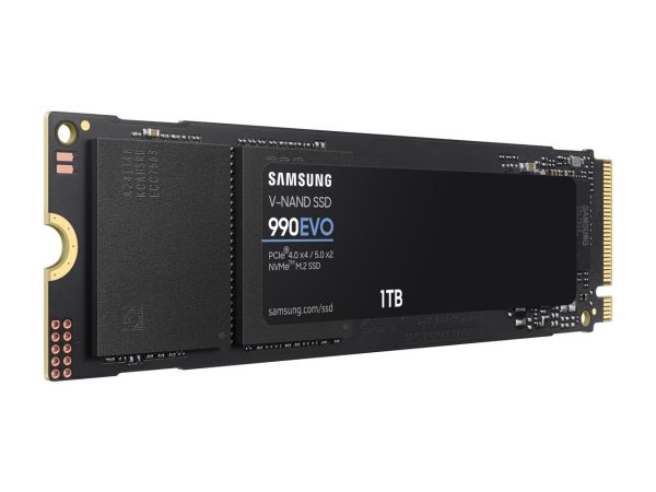 SAMSUNG SSD 990 EVO 1TB, PCIe 5.0 M.2 2280, Seq. Read Speeds Up-to 5,000MB/s ( MZ-V9E1T0B/AM) - Image 3