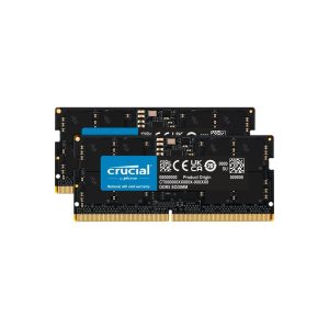 Crucial 32GB (2 x 16GB) 262-Pin DDR5 SO-DIMM DDR5 4800 (PC4 38400) Laptop Memory Model CT2K16G48C40S5
