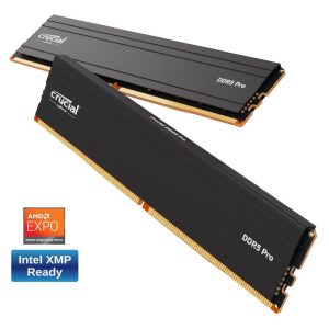 Crucial Pro 32GB (2 x 16GB) DDR5 6000 (PC5 48000) Desktop Memory Model CP2K16G60C48U5