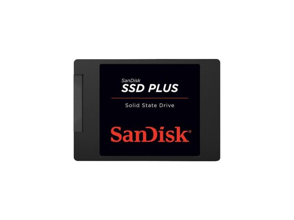 SanDisk SSD Plus 480GB Internal SSD - SATA III 6Gb/s, 2.5"/7mm - SDSSDA-480G-G26