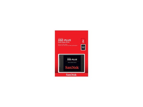 SanDisk SSD PLUS 2.5" 2TB SATA III MLC Internal Solid State Drive (SSD) SDSSDA-2T00-G26 - Image 4