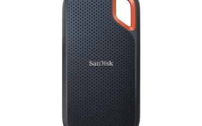 SanDisk 1TB Extreme Portable SSD – Up to 1050MB/s – USB-C, USB 3.2 Gen 2 – External Solid State Drive – SDSSDE61-1T00-G25