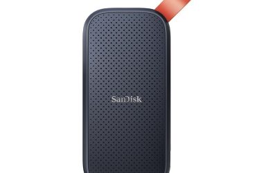 SanDisk 2TB Portable SSD – Up to 520MB/s, USB-C, USB 3.2 Gen 2 – External Solid State Drive SDSSDE30-2T00-G25