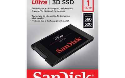 SanDisk Ultra 3D 2.5″ 1TB SATA III 3D NAND Internal Solid State Drive (SSD) SDSSDH3-1T00-G26