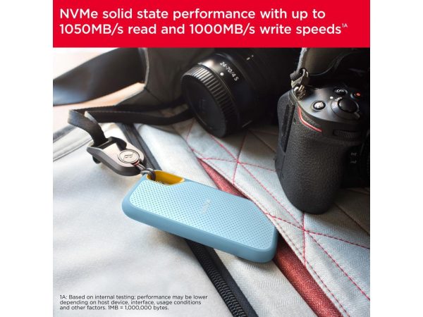 SanDisk 2TB Extreme Portable SSD - Up to 1050MB/s - USB-C, USB 3.2 Gen 2 - External Solid State Drive - SDSSDE61-2T00-G25B - Image 5
