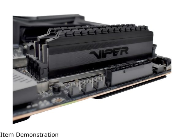 Patriot Viper 4 Blackout Series 64GB (2 x 32GB) 288-Pin DDR4 SDRAM DDR4 3600 (PC4 28800) Intel XMP 2.0 Desktop Memory Model PVB464G360C8K, AMD Compatible - Image 2