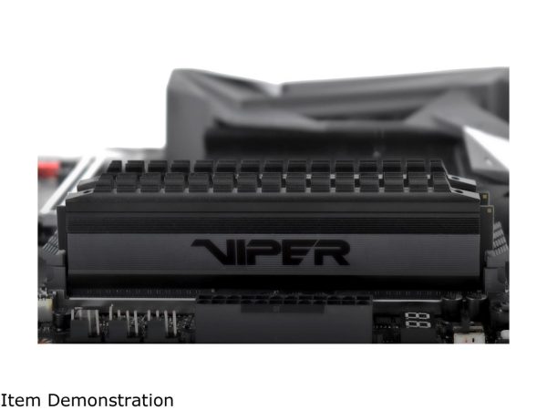 Patriot Viper 4 Blackout Series 64GB (2 x 32GB) 288-Pin DDR4 SDRAM DDR4 3600 (PC4 28800) Intel XMP 2.0 Desktop Memory Model PVB464G360C8K, AMD Compatible - Image 3