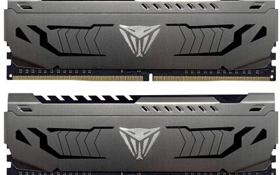 Patriot Viper Steel 32GB (2 x 16GB) DDR4 3200 (PC4 25600) Desktop Memory Model PVS432G320C6K