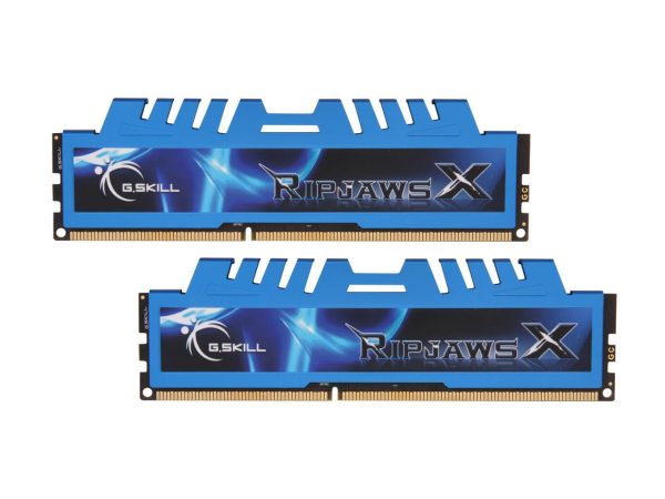 G.SKILL Ripjaws X Series 16GB (2 x 8GB) 240-Pin PC RAM DDR3 1600 (PC3 12800) Desktop Memory Model F3-1600C9D-16GXM