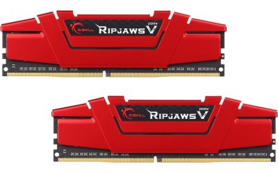 G.SKILL Ripjaws V Series 16GB (2 x 8GB) 288-Pin DDR4 SDRAM DDR4 2666 (PC4 21300) Desktop Memory Model F4-2666C15D-16GVR