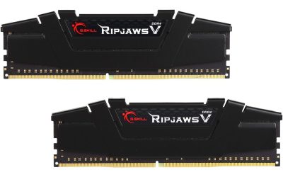 G.SKILL Ripjaws V Series 16GB (2 x 8GB) 288-Pin PC RAM DDR4 3200 (PC4 25600) Desktop Memory Model F4-3200C16D-16GVKB