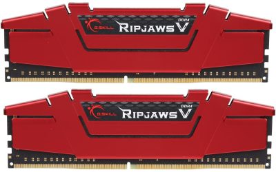 G.SKILL Ripjaws V Series 32GB (2 x 16GB) 288-Pin DDR4 SDRAM DDR4 2400 (PC4 19200) Desktop Memory Model F4-2400C15D-32GVR