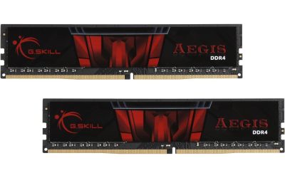 G.SKILL Aegis 16GB (2 x 8GB) 288-Pin PC RAM DDR4 3000 (PC4 24000) Desktop Memory Model F4-3000C16D-16GISB