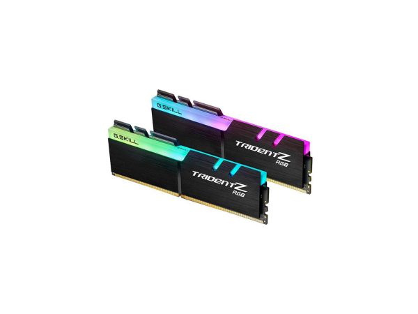 G.SKILL TridentZ RGB Series 16GB (2 x 8GB) 288-Pin PC RAM DDR4 3200 (PC4 25600) Desktop Memory Model F4-3200C16D-16GTZR