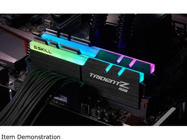 G.SKILL TridentZ RGB Series 16GB (2 x 8GB) 288-Pin PC RAM DDR4 3200 (PC4 25600) Desktop Memory Model F4-3200C16D-16GTZR - Image 2