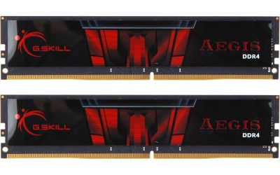 G.SKILL Aegis 32GB (2 x 16GB) 288-Pin PC RAM DDR4 2666 (PC4 21300) Desktop Memory Model F4-2666C19D-32GIS