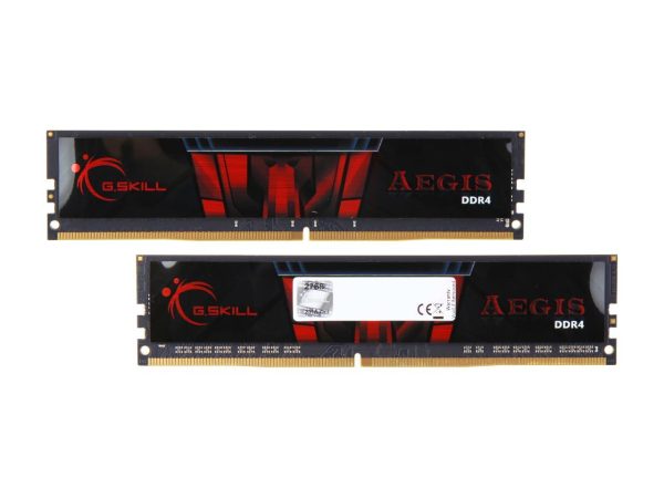 G.SKILL Aegis 32GB (2 x 16GB) 288-Pin PC RAM DDR4 2666 (PC4 21300) Desktop Memory Model F4-2666C19D-32GIS - Image 2