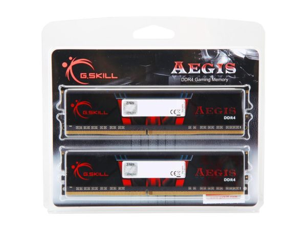 G.SKILL Aegis 32GB (2 x 16GB) 288-Pin PC RAM DDR4 2666 (PC4 21300) Desktop Memory Model F4-2666C19D-32GIS - Image 3