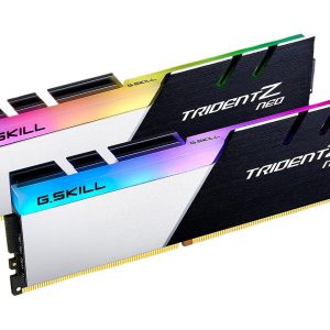 G.SKILL Trident Z Neo (For AMD Ryzen) Series 32GB (2 x 16GB) 288-Pin RGB DDR4 SDRAM DDR4 3200 (PC4 25600) Desktop Memory Model F4-3200C16D-32GTZN