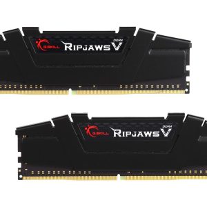 G.SKILL Ripjaws V Series 16GB (2 x 8GB) 288-Pin PC RAM DDR4 3600 (PC4 28800) Desktop Memory Model F4-3600C18D-16GVK