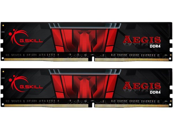 G.SKILL Aegis 32GB (2 x 16GB) 288-Pin PC RAM DDR4 3200 (PC4 25600) Memory Kit Model F4-3200C16D-32GIS