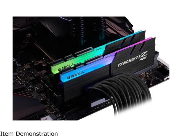 G.SKILL TridentZ RGB Series 16GB (2 x 8GB) 288-Pin PC RAM DDR4 3600 (PC4 28800) Desktop Memory Model F4-3600C16D-16GTZRC - Image 2