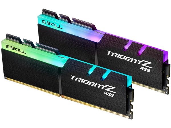 G.SKILL TridentZ RGB Series 32GB (2 x 16GB) 288-Pin PC RAM DDR4 3600 (PC4 28800) Desktop Memory Model F4-3600C18D-32GTZR