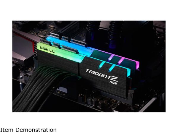 G.SKILL TridentZ RGB Series 64GB (2 x 32GB) 288-Pin PC RAM DDR4 2666 (PC4 21300) Desktop Memory Model F4-2666C18D-64GTZR - Image 3