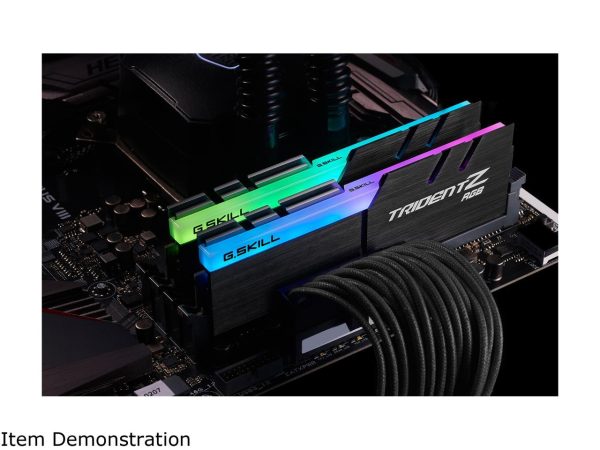 G.SKILL TridentZ RGB Series 64GB (2 x 32GB) 288-Pin PC RAM DDR4 2666 (PC4 21300) Desktop Memory Model F4-2666C18D-64GTZR - Image 4