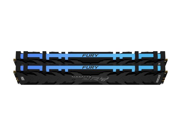 Kingston FURY Renegade RGB 16GB (2 x 8GB) 288-Pin PC RAM DDR4 3600 (PC4 28800) Desktop Memory Model KF436C16RBAK2/16 - Image 2