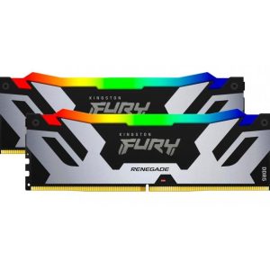 Kingston Fury Renegade RGB 32GB (2 x 16GB) 288-Pin PC RAM DDR5 6400 (PC5 51200) Desktop Memory Model KF564C32RSAK2-32