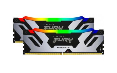 Kingston Fury Renegade RGB 32GB (2 x 16GB) 288-Pin PC RAM DDR5 6000 (PC5 48000) Desktop Memory Model KF560C32RSAK2-32