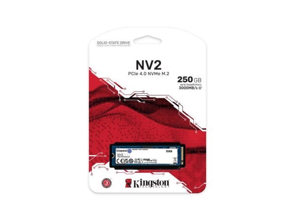 Kingston NV2 250G M.2 2280 NVMe PCIe Internal SSD Up to 3000 MB/s SNV2S/250G - Image 5