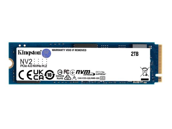 Kingston NV2 2TB M.2 2280 NVMe PCIe Internal SSD Up to 3500 MB/s SNV2S/2000G - Image 2