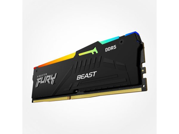 Kingston FURY Beast RGB 32GB (2 x 16GB) 288-Pin PC RAM DDR5 6000 (PC5 48000) Memory (Desktop Memory) Model KF560C36BBEAK2-32 - Image 3