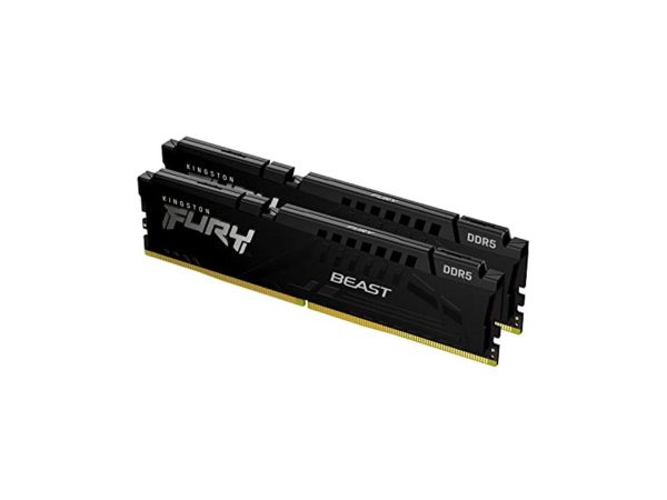 Kingston FURY Beast 64GB (2 x 32GB) 288-Pin PC RAM DDR5 6000 (PC5 48000) Desktop Memory