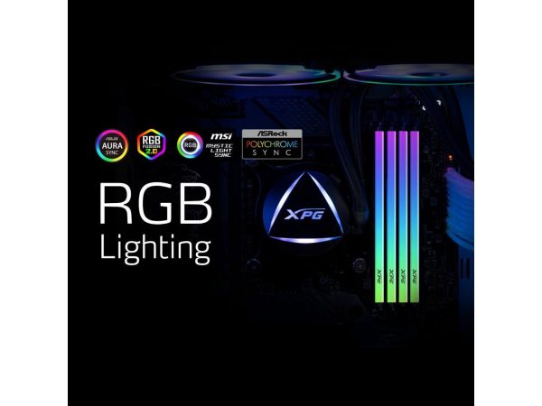 XPG Spectra RGB D35 16GB (2 x 8GB) 288-Pin PC RAM DDR4 3600 (PC4 28800) Memory (Desktop Memory) Model AX4U36008G18I-DTBKD35G - Image 5