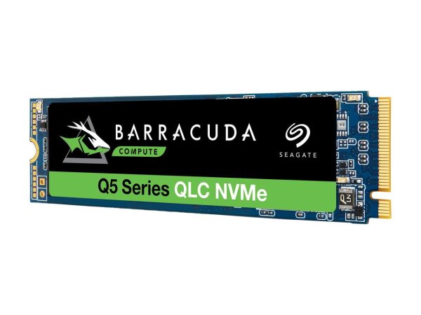 Seagate BarraCuda Q5 M.2 2280 1TB PCIe Gen3 x4 NVMe 1.3 3D QLC Internal Solid State Drive (SSD) ZP1000CV3A001 - Image 2