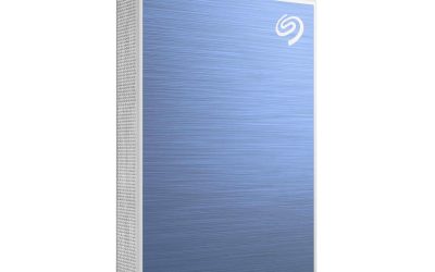 Seagate One Touch SSD 1TB External SSD Portable – Blue, Speeds up to 1030MB/s, with Android App, 1yr Mylio Create, 4mo Adobe Creative Cloud Photography Plan and Rescue Services (STKG1000402)