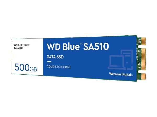 WD Blue 500GB SA510 M.2 Internal Solid State Drive SSD - WDS500G3B0B - Image 3