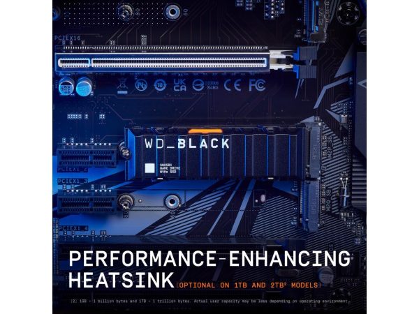 WD_BLACK SN850X NVMe M.2 2280 1TB PCI-Express 4.0 x4 Internal Solid State Drive (SSD) WDS100T2XHE - Image 5