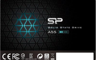 Silicon Power Ace A55 2.5″ 512GB SATA III 3D NAND Internal Solid State Drive (SSD) SU512GBSS3A55S25NE