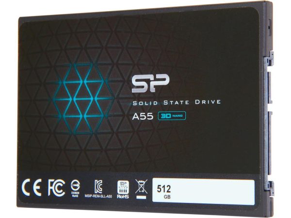 Silicon Power Ace A55 2.5" 512GB SATA III 3D NAND Internal Solid State Drive (SSD) SU512GBSS3A55S25NE - Image 3