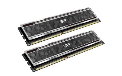 Silicon Power Gaming DDR4 16GB Kit (2 x 8GB) 3600MHz (PC4 28800) C18 Desktop Memory Module Ram with Heatsink Camouflage Grey (SP016GXLZU360BDAJ5)